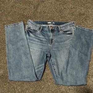 Old Navy Power Slim Straight mid-rise jeans sz 10L